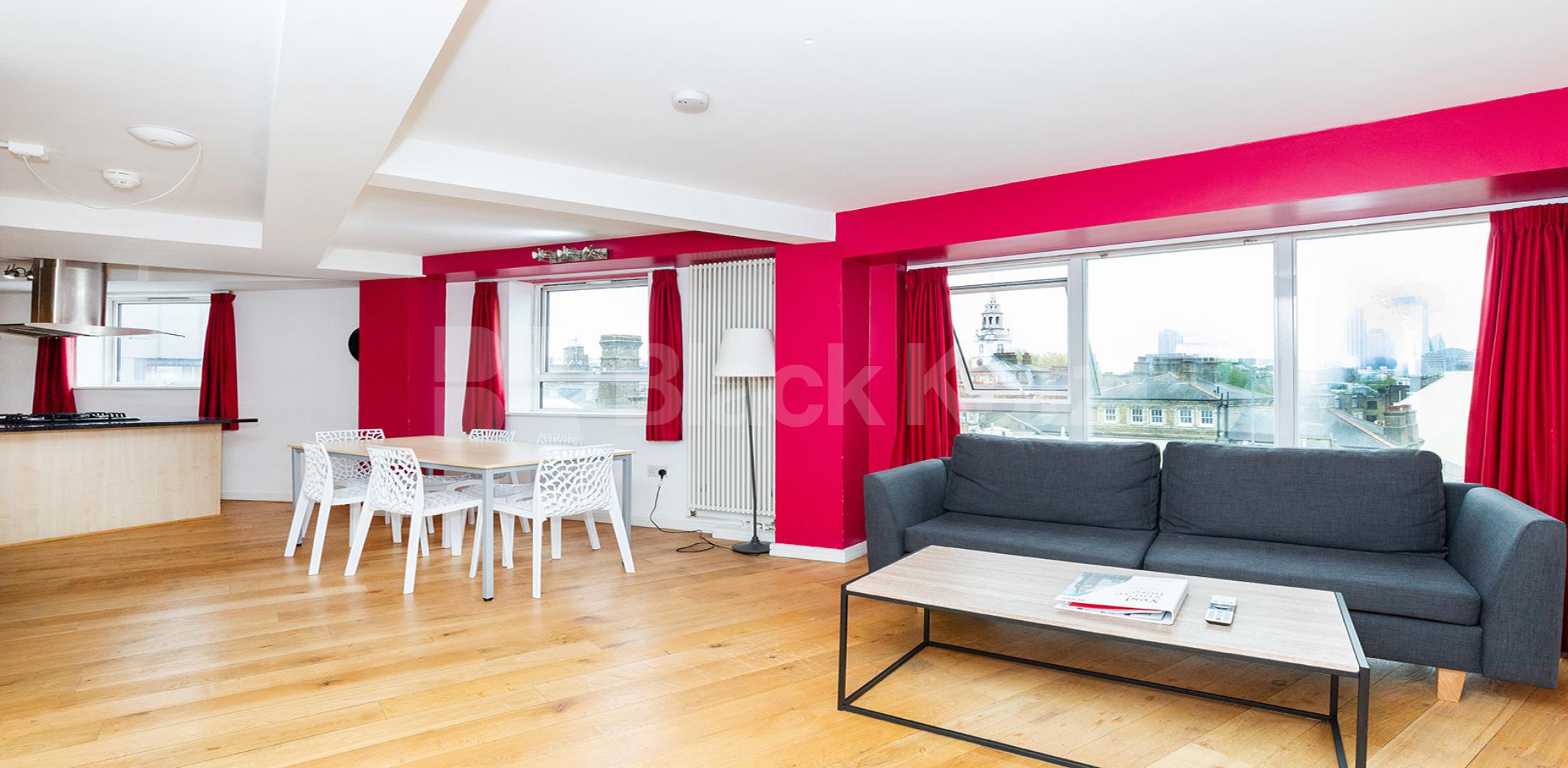 			3 Bedroom, 2 bath, 1 reception Apartment			 Farringdon Road EC1R, CLARKENWELL / FARRINGDON